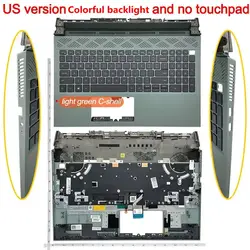 NEW US RGB Red Backlit For Dell G15 Ryzen Edition 5530 5515 5520 5510 5511 5521 0R2GPD 0THG34 0DKDXH Laptop Keyboard