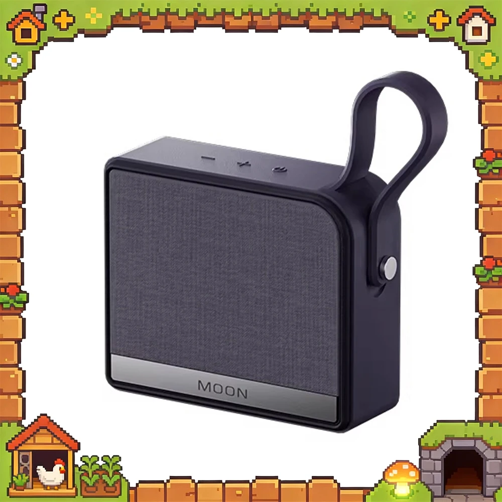 

MOON Pocket Speaker Wireless Bluetooth Speaker N50 NdFeB Strong Magnetic Unit Portable Speaker IP45 Dustproof Waterproof Gifts