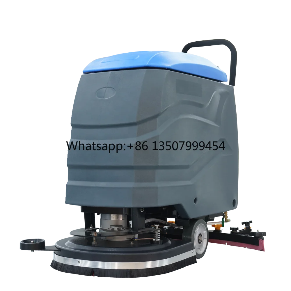 

Heavy-Duty Maintenance-Free Scrubber for Concrete, Epoxy, Tile Floors in Workshops & Warehouses