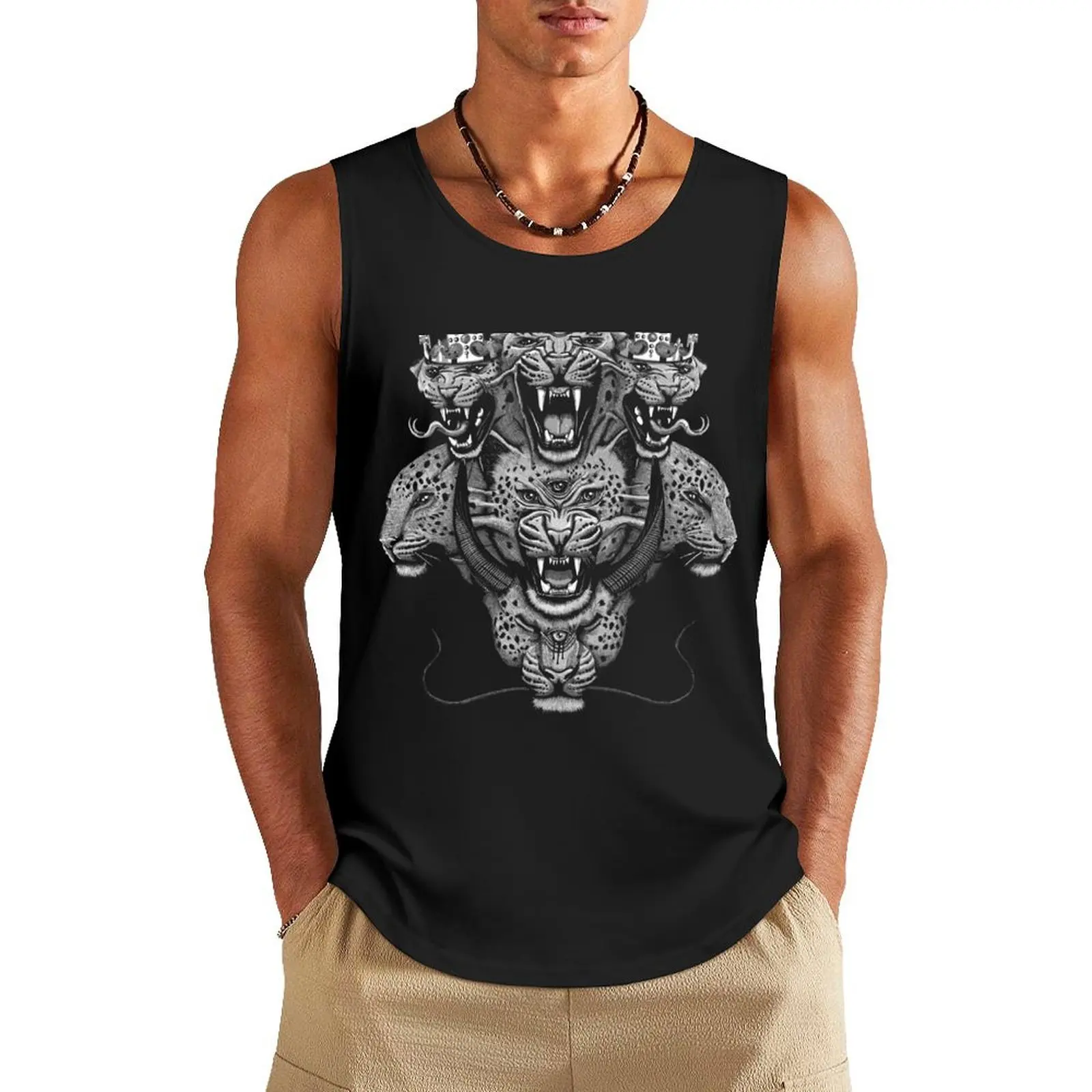 The Beast of Revelations Tank Top mens designer clothes clothes for men