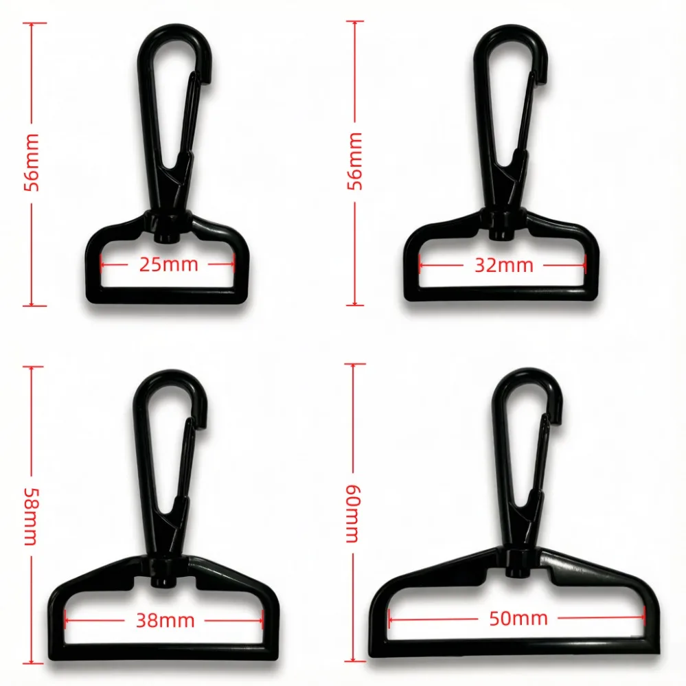 5/50/100Pcs Metal Swivel Clasp Lobster Dog Collar Snap Hooks Bag Strap Buckles Key Belt Clip Buckle DIY Accessories