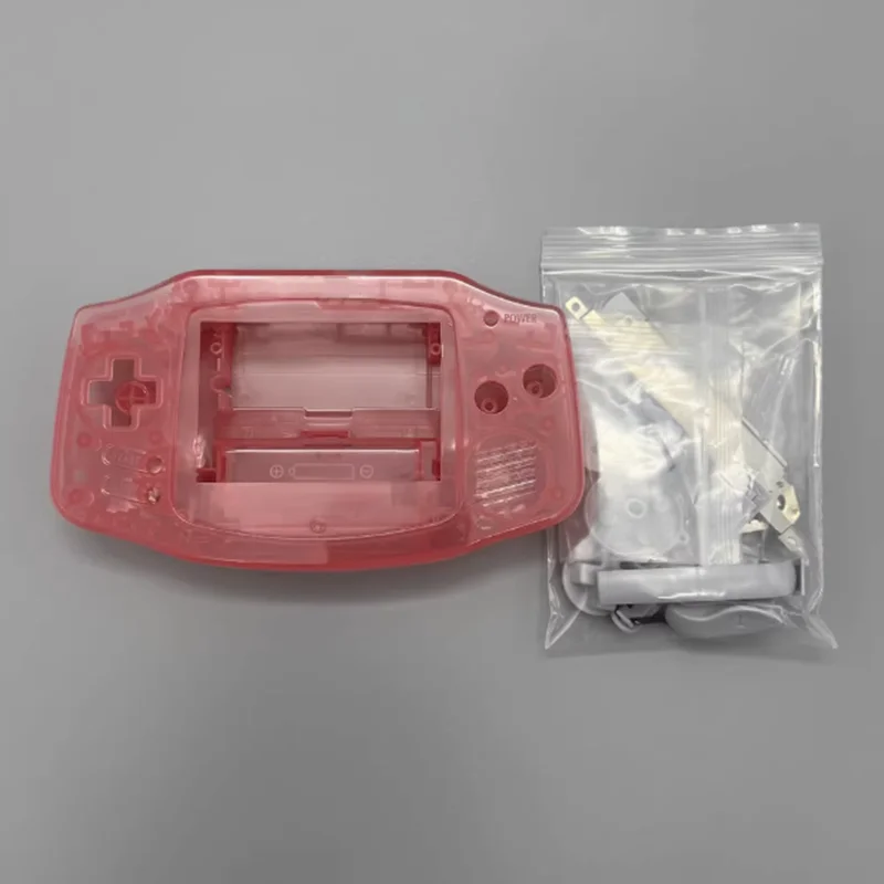 화면이없는 GBA GameBoy Advance GBA 용 20 세트 고품질 게임 콘솔 케이스 플라스틱 쉘