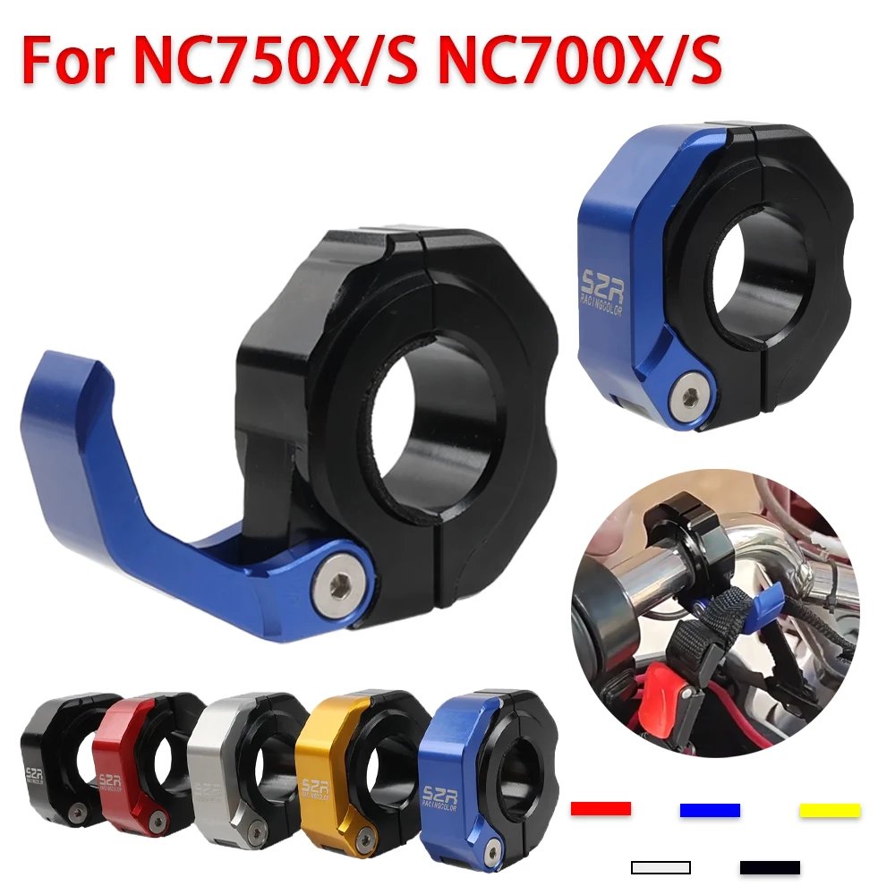 Handlebar Helmet Hook For HONDA NC750X NC700X NC750S NC700S NC 700 X NC700 NC 750 S  Moto Luggage Bag Hook Holder Bumper Hook