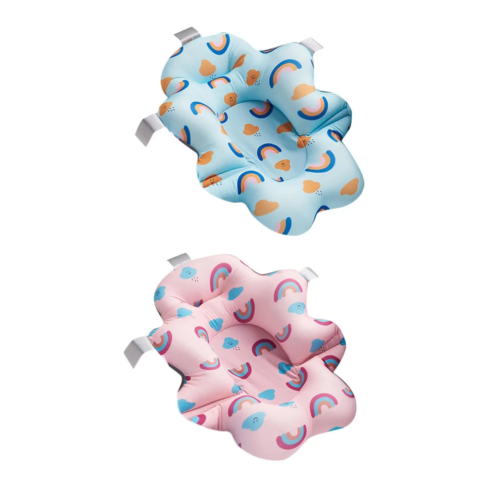 Детское плавающее сиденье для ванны, детская подушка для ванны, коврик для поддержки сиденья для ванны, Коврик для ванны для новорожденных для девочек и мальчиков от 0 до 6 месяцев