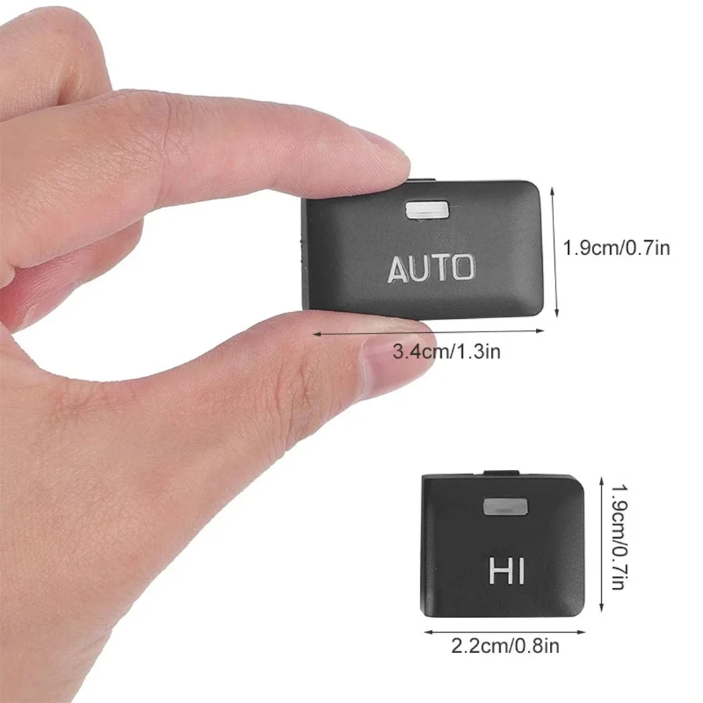 

Car AC Panel Replacement Black A C Control Buttons Climate Control Switch Button Air HVAC Panel Switch Tool-free Installation