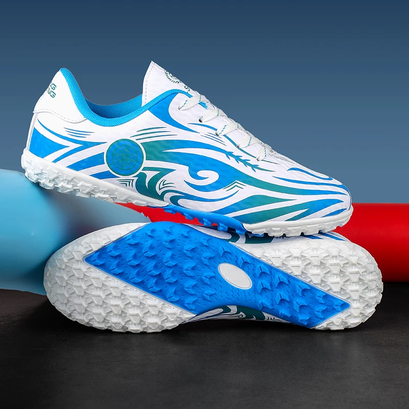 

New Autumn Lightweight Flexible Stable Adult Football Shoes Breatha Balanced Sports Shoes Anti Slip Shock-absorbing Nail Shoes