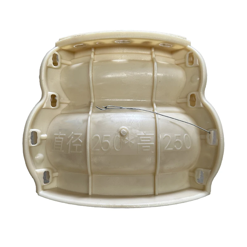 ABS Plastic Concrete Round Roman Pillar Head Base Molds, diameter 25cm