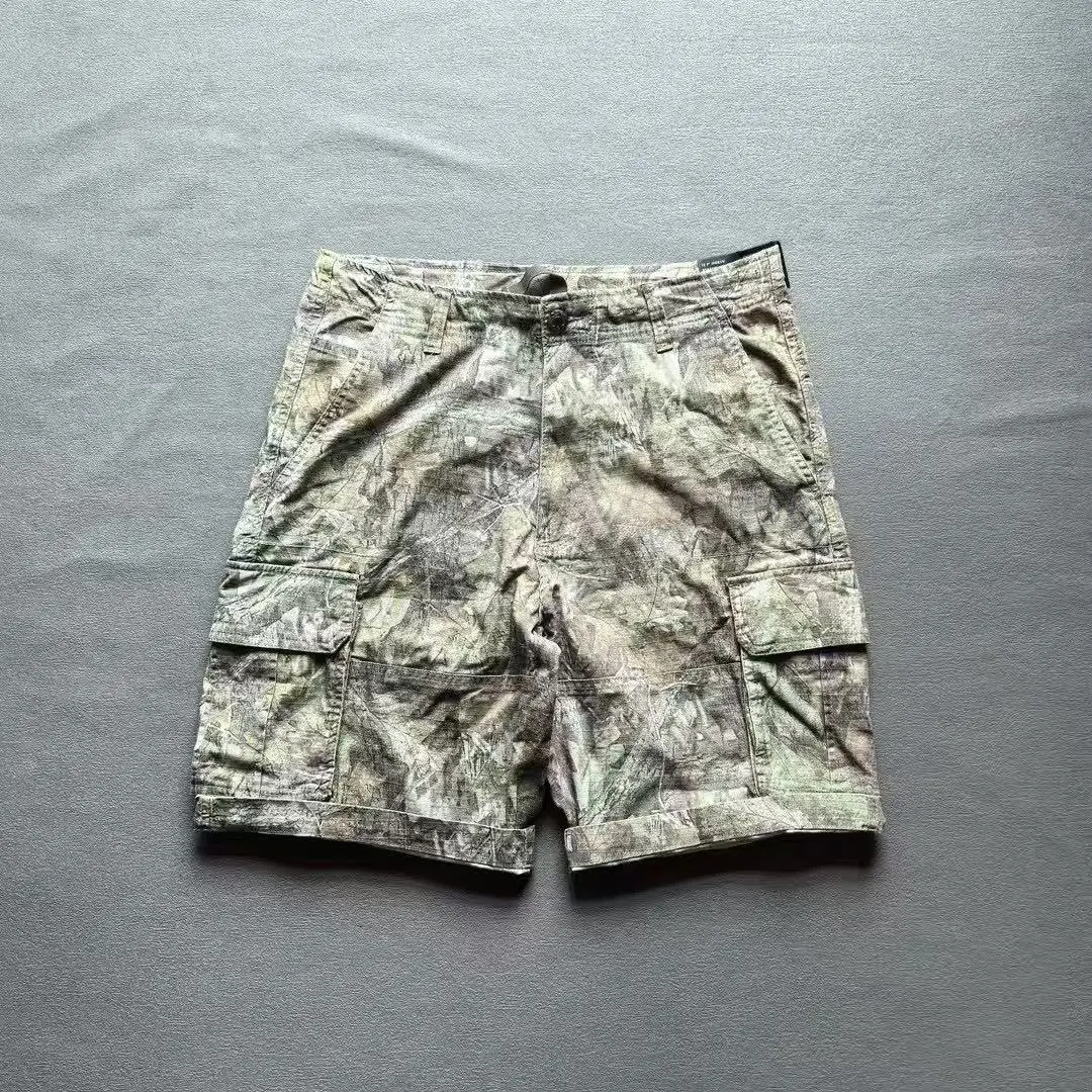 

Men's Summer Camouflage orts Five kets Workwear Straight Leg Casual Pants Youthful Vitali Sle Daily Wear Summer Season