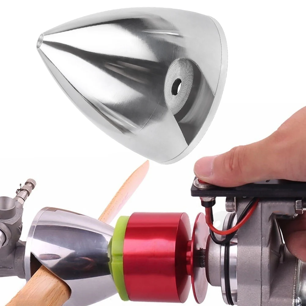 RC Plane Spinner RC Model Planes Propeller All-aluminum Alloy Easy Installation Improved Flight Performance Base Diameter 10mm