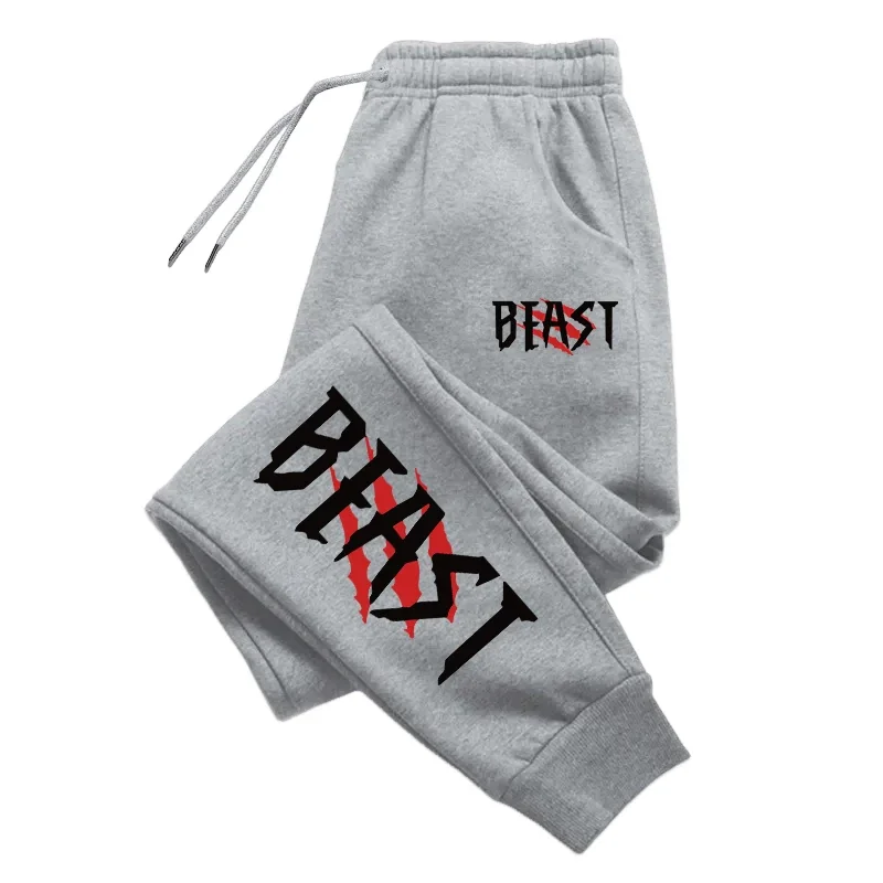 2025 Fall/Winter New Collection - Men's and Women's Trendy Retro Hip-Hop Letter-Printed Fashion Jogger and Sweatpants