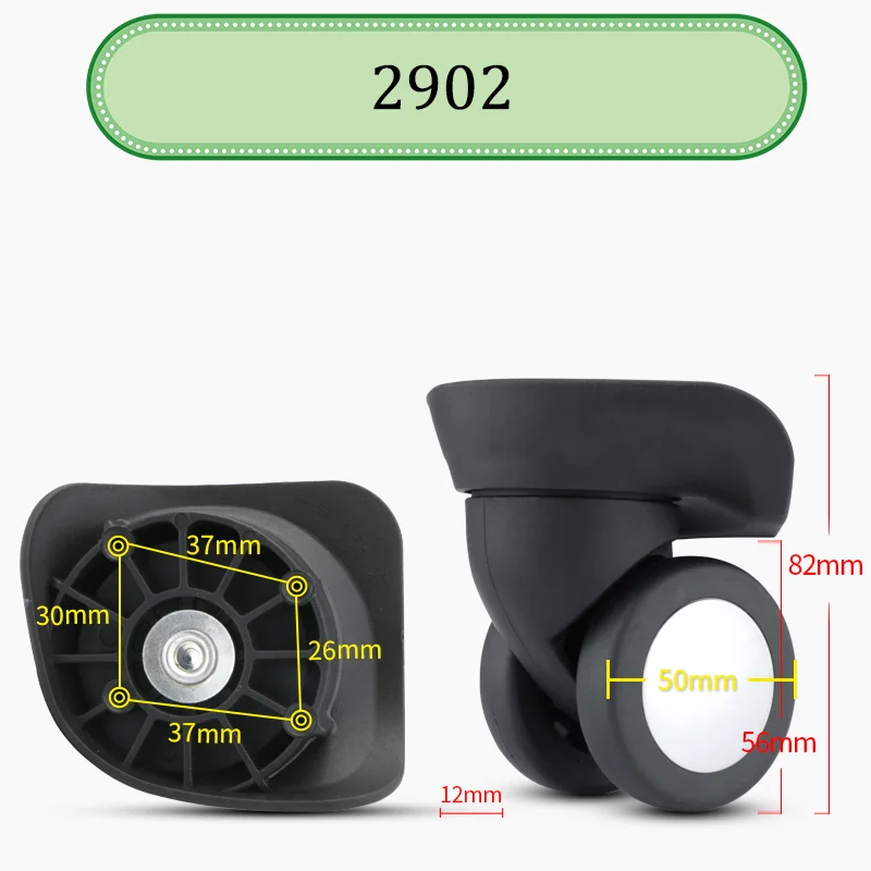Рисунок 2 - Для CROWN 2902 черный универсальный чехол на колесиках