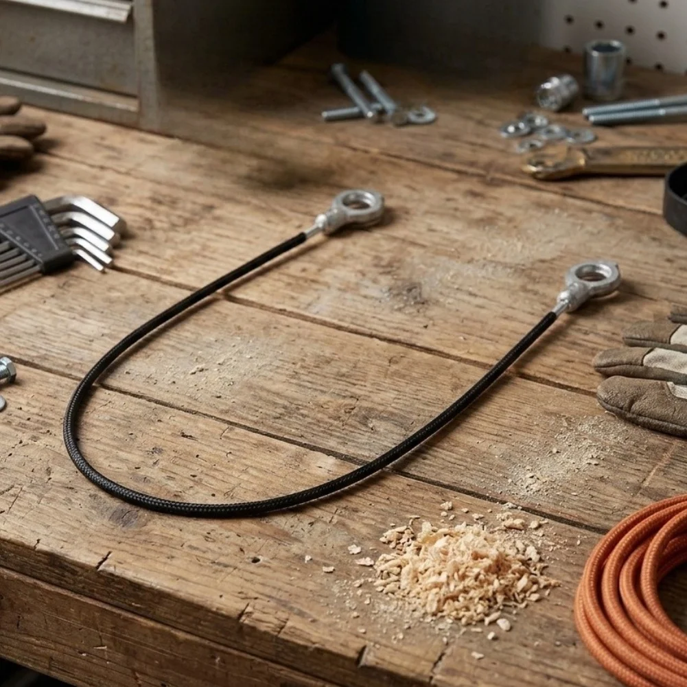 06900505 Traction Pull Wire for Ariens Snow Blowers Designed for Lower Deluxe For tracked Units Metal Construction