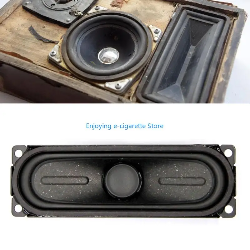 Ovaler Lautsprecher mit internem Magnet, 97 x 31 mm, 4 Ohm, 12 W, mit Metallgehäuse-Upgrades für verbesserte Haltbarkeit und – Detail 9