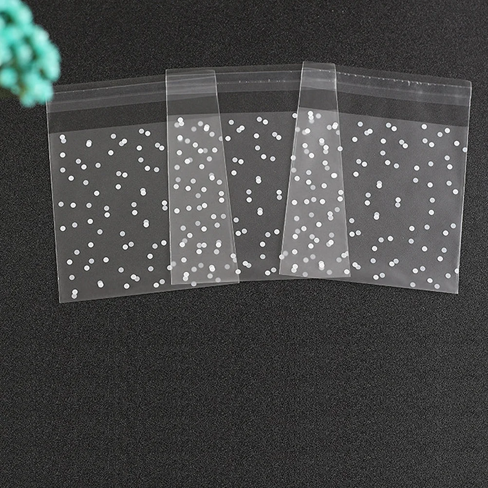 Bread Loaf Bags Transparent Candy Snowflake Crisp Storage Clear Gift for Favors