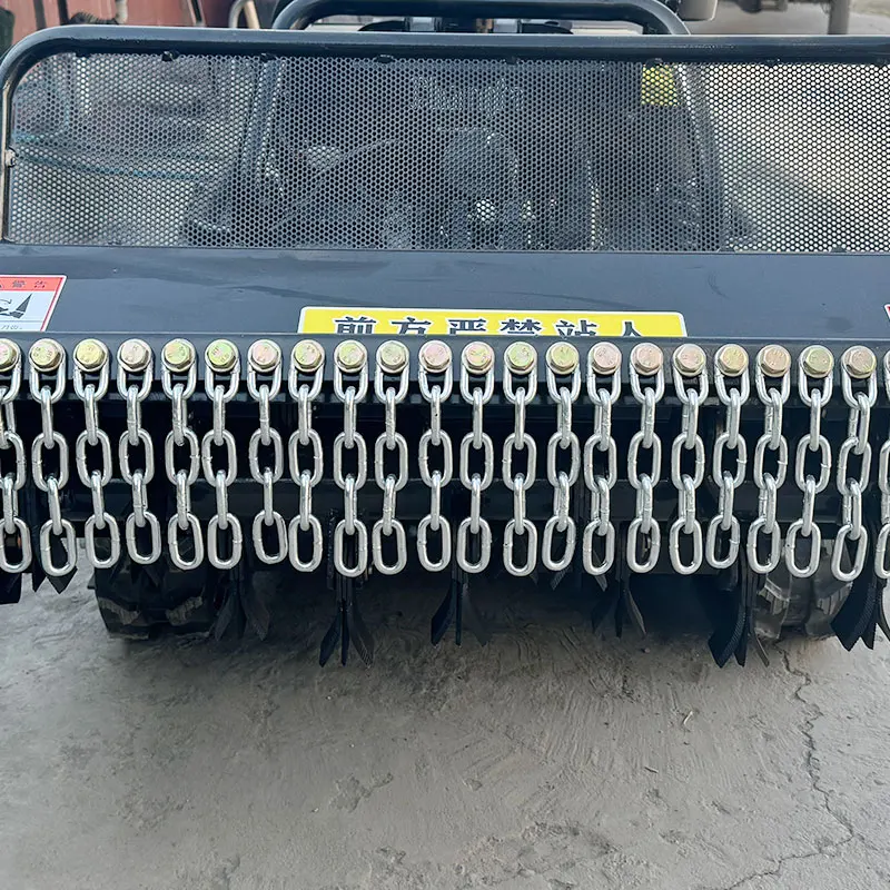 جزازة زاحفة ديزل ذكية متعددة الوظائف محرك أساسي جديد للتحكم عن بعد في العشب الميداني لمزرعة البستان #5