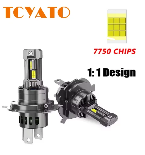 

TCYATO 800000LM Canbus H4 LED Headlight Bulbs 9003 H1 H7 H11 9005 HB3 9006 HB4 Car Light Turbo Led Diode Lamp Auto 6000K 12V 24V