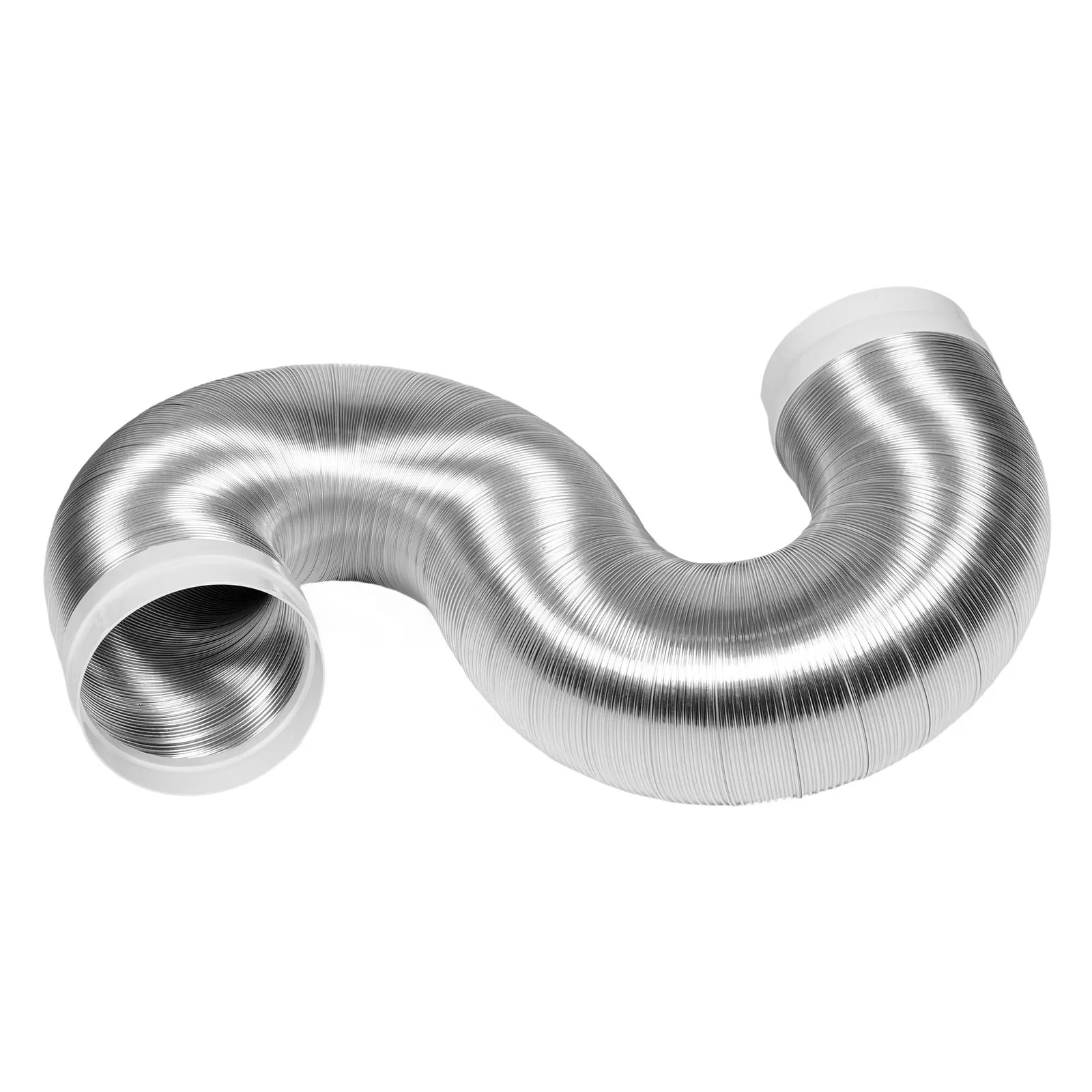 

Heavy Duty Flexible Duct Hose 1.5m Aluminum for Home Kitchen Ventilation Efficient Smoke Extraction Compatible with Most Range