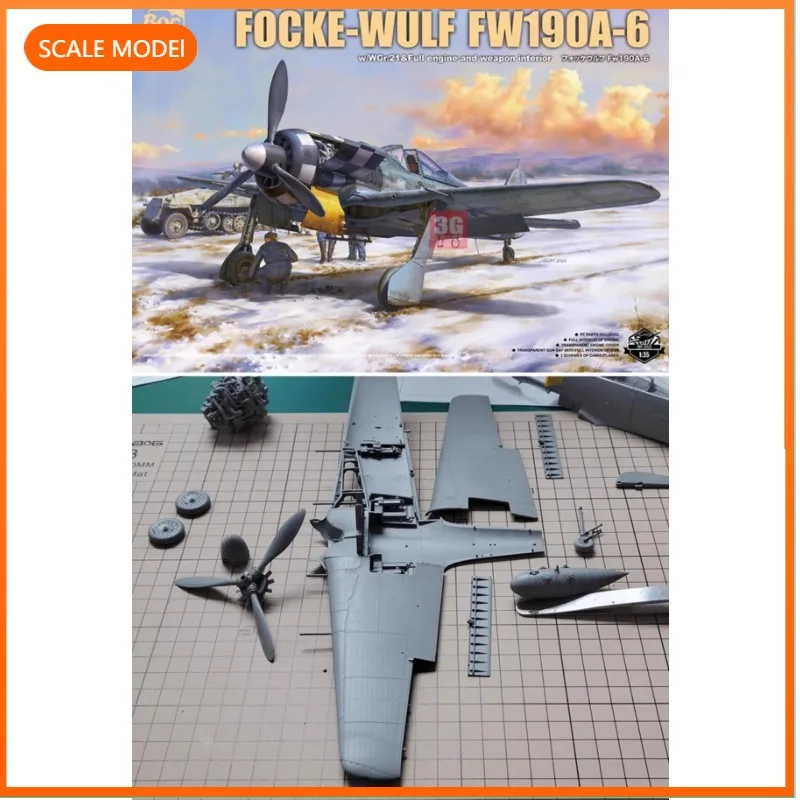 

BORDER BF-003 190A-6 Fighter, Butcher's Bird with Build-in 1/35 Assembly Model Kit