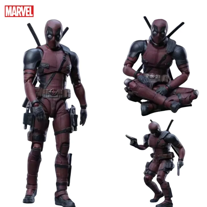 

Marvel Deadpool & Wolverine peripheral movie creative desktop decoration ornaments jointed movable doll model boys toy gift