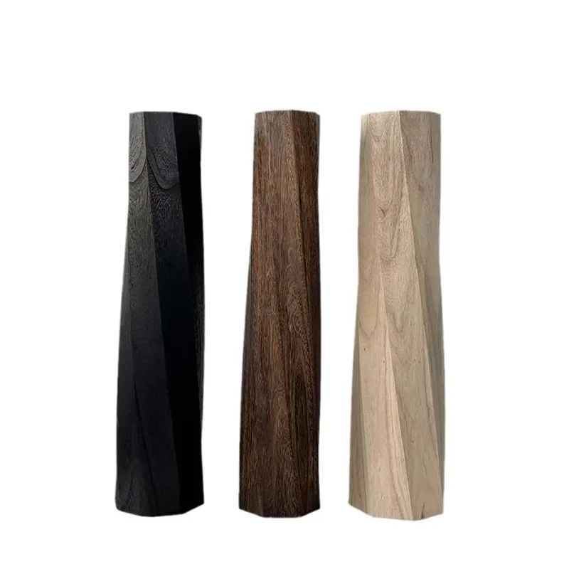 

Support customization Nordic simple modern style wooden creative home ornament living room dining room decoration wholesale vase