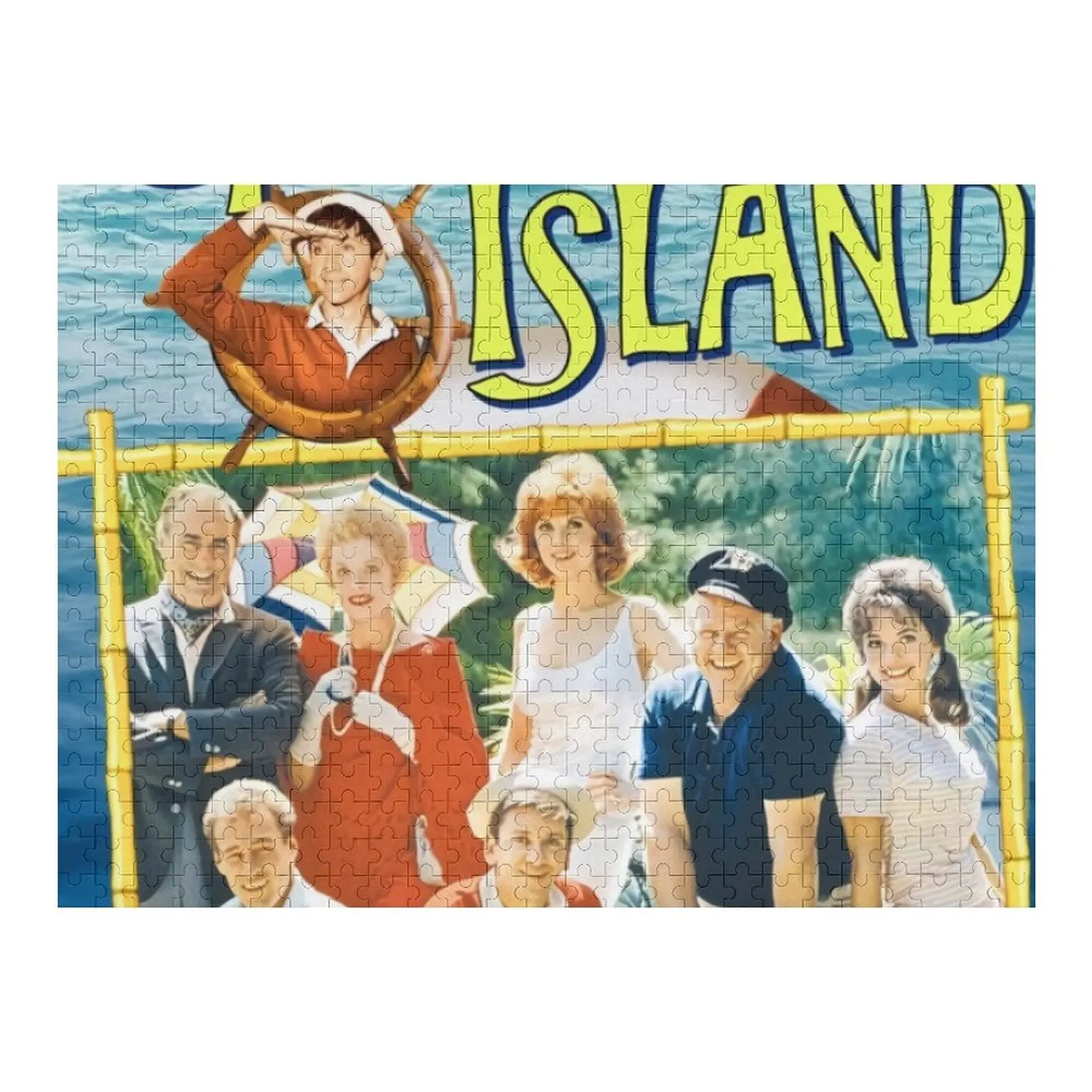 

GILLIGAN'S ISLAND Jigsaw Puzzle Personalized Kids Gifts Personalized Baby Toy Personalized Gift Puzzle