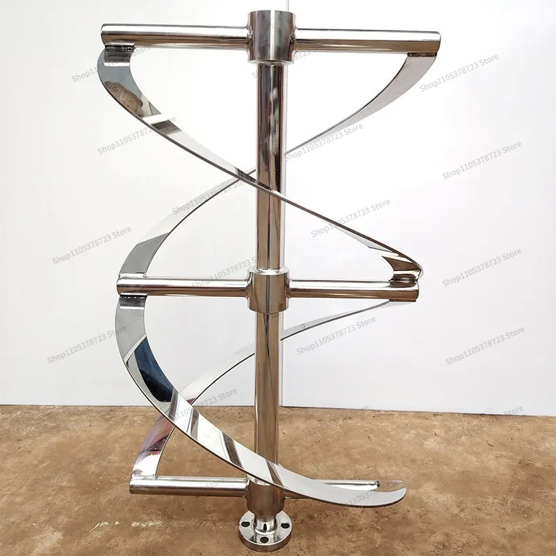 For Double Spiral Belt Type Stirring Shaft Stainless Steel Agitator, Dry Mortar Feed Mixing Chemical Treatment