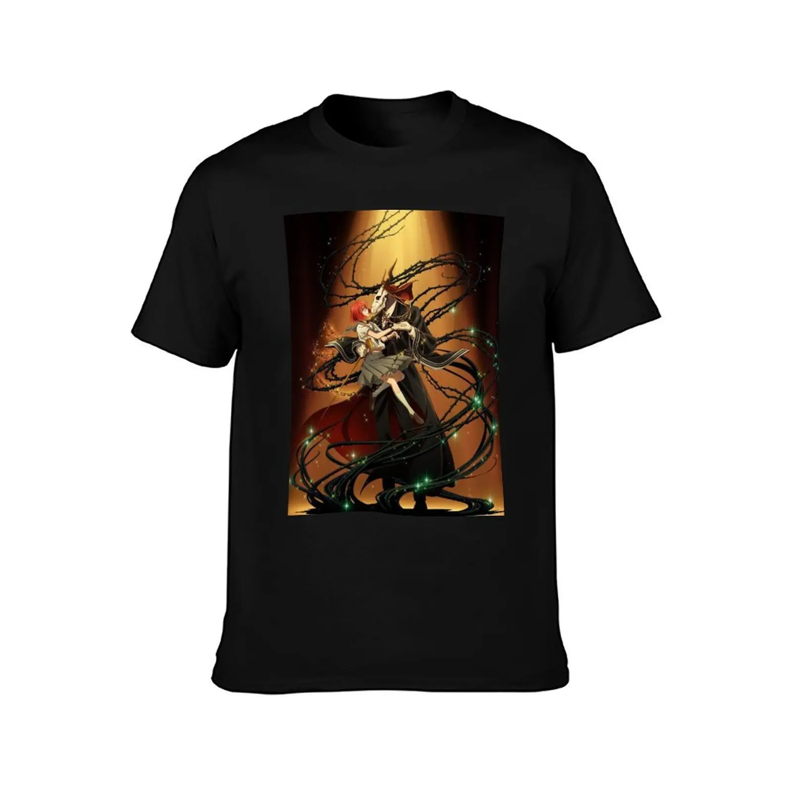 The Ancient Magus Bride T-Shirt Summer Casual Cotton Tee Oversized Streetwear Tops Vintage Graphic Print Unisex Men Women
