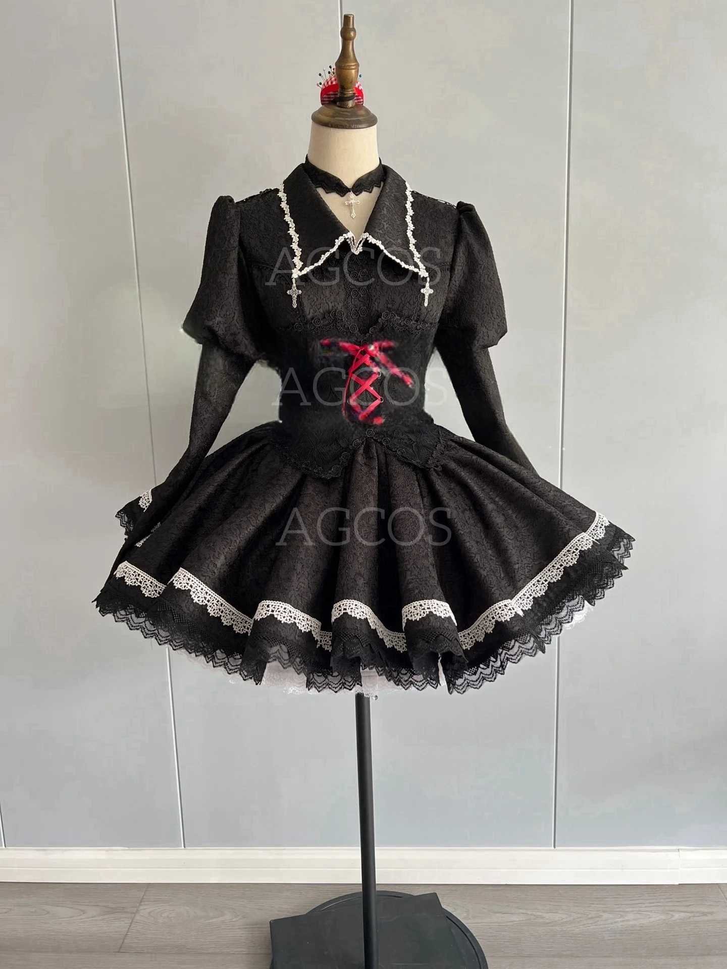 AGCOS Customized Shugo Chara Tsukiyomi Utau Cosplay Costume Halloween Dress Anime Clothes Cosplay