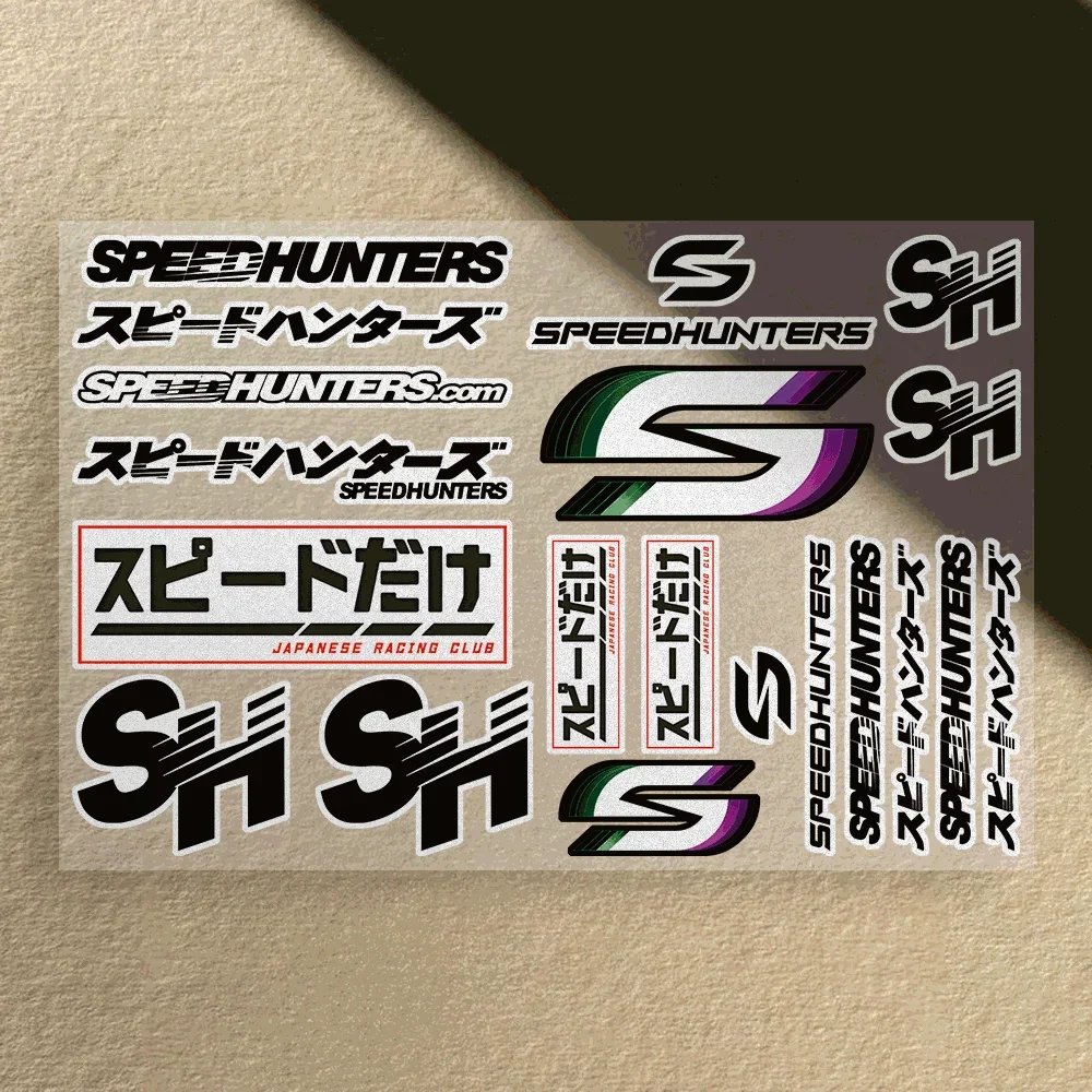 

Motorcycle Sticker Waterproof for Helme Tank Car Body Bicycle Universal Vinyl Decal S-SH