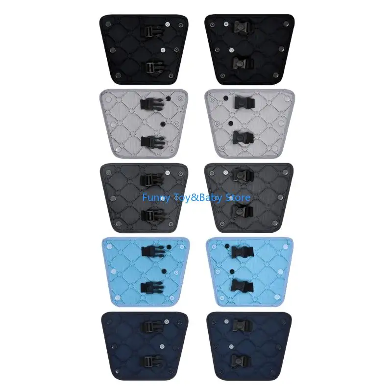 1 par hebilla para cinturón seguridad coche, arnés para asiento coche, arnés pecho, cierre seguridad, Clip