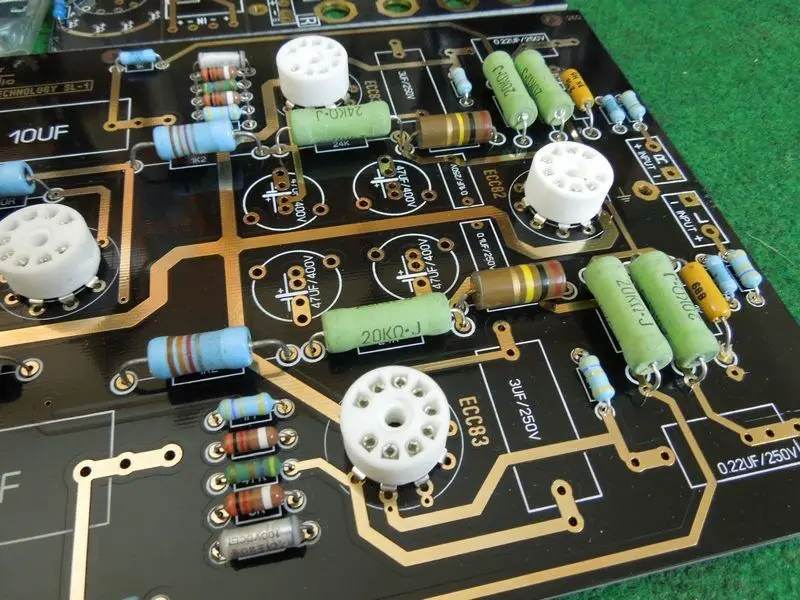 A19 Stereo Tube Preamplifier DIY Kit Full PCB Discrete Component Parts Set For Audiophile Audio Preamp