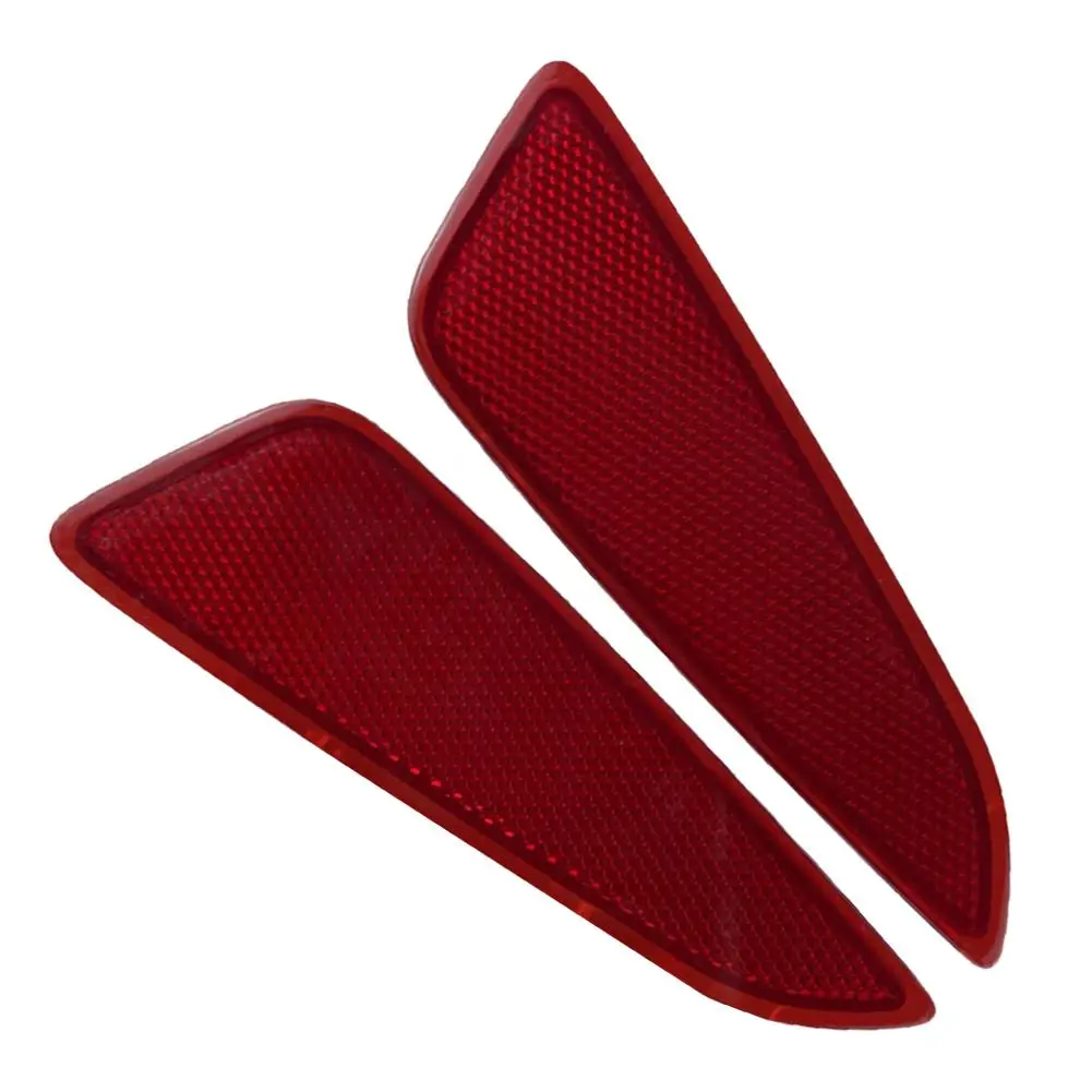 Brems-Bremslicht, Kontrollbeleuchtung, leuchtend roter Reflektor, LED-Reflektor für die hintere Stoßstange, Brems-Bremslicht, OEM-Ersatz