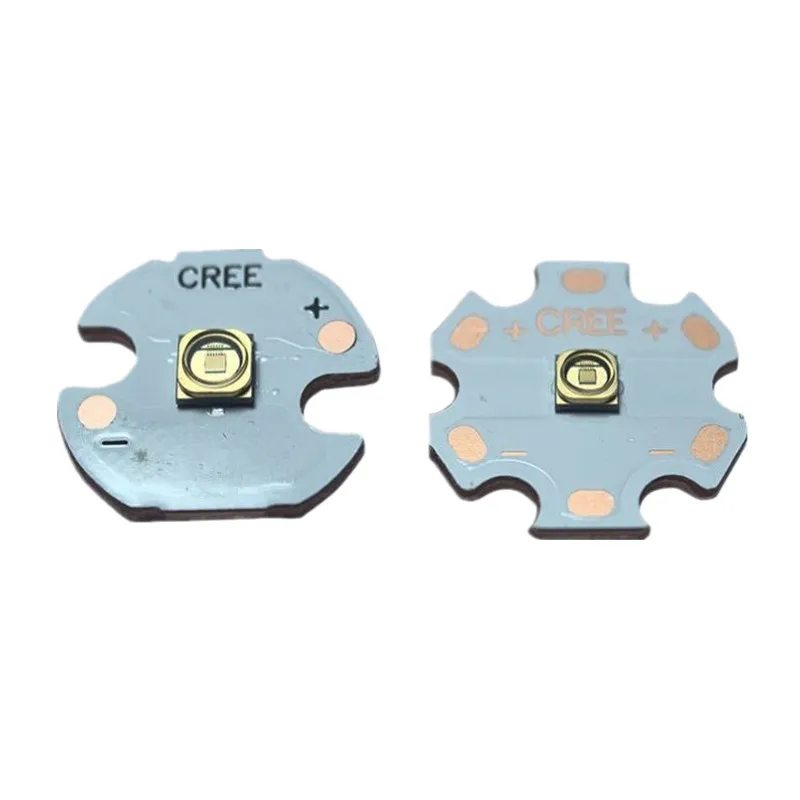 10pcs VCSEL 3W LED chip SMD 3838 3535 Laser IR 808 850nm 940nm 980 1064 High power bead 1000mA weld 20mm 16 copper heat sink