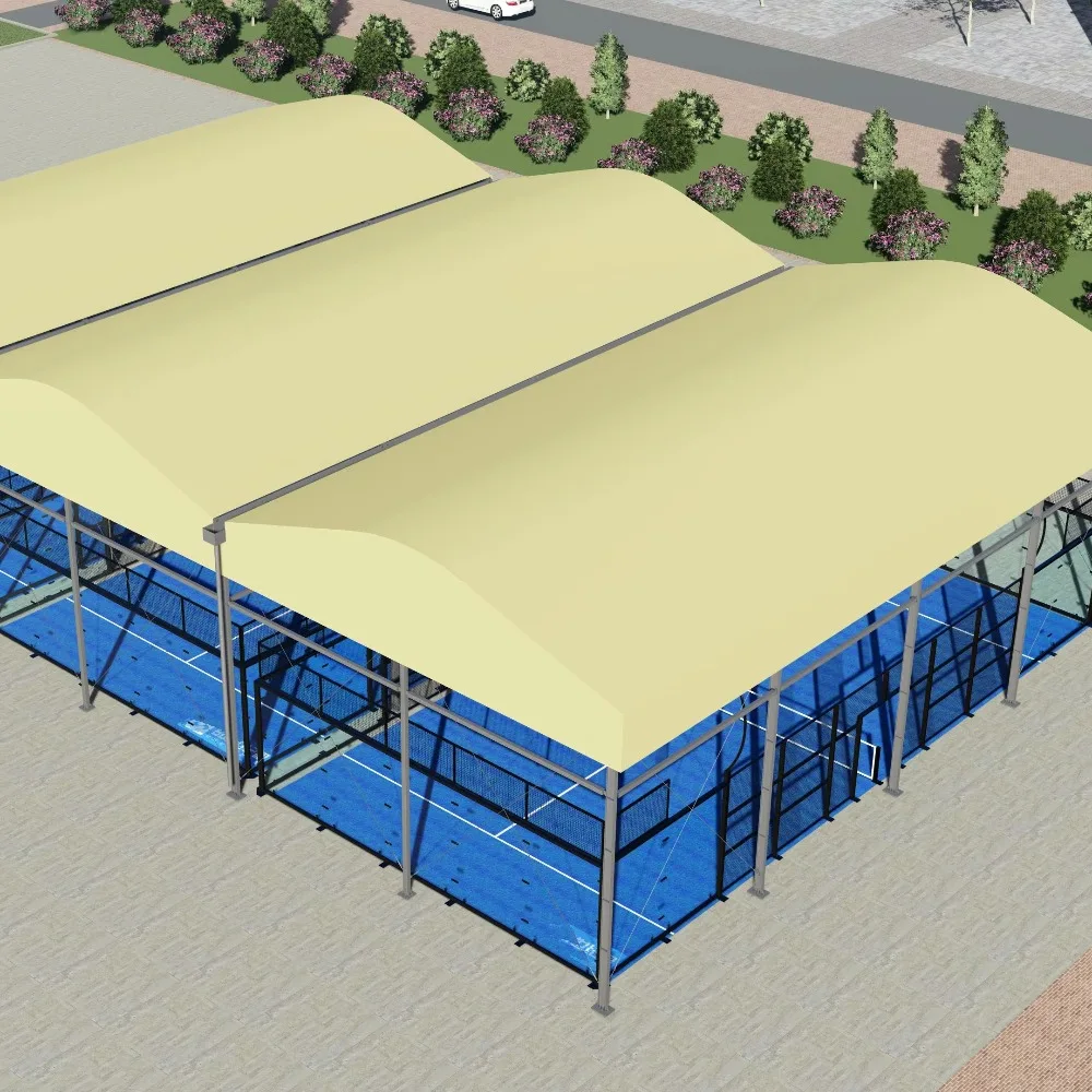 

Super Panoramic Tennis Court Removable Roof Indoor Outdoor China Supplier Wholesale Price Fast Delivery