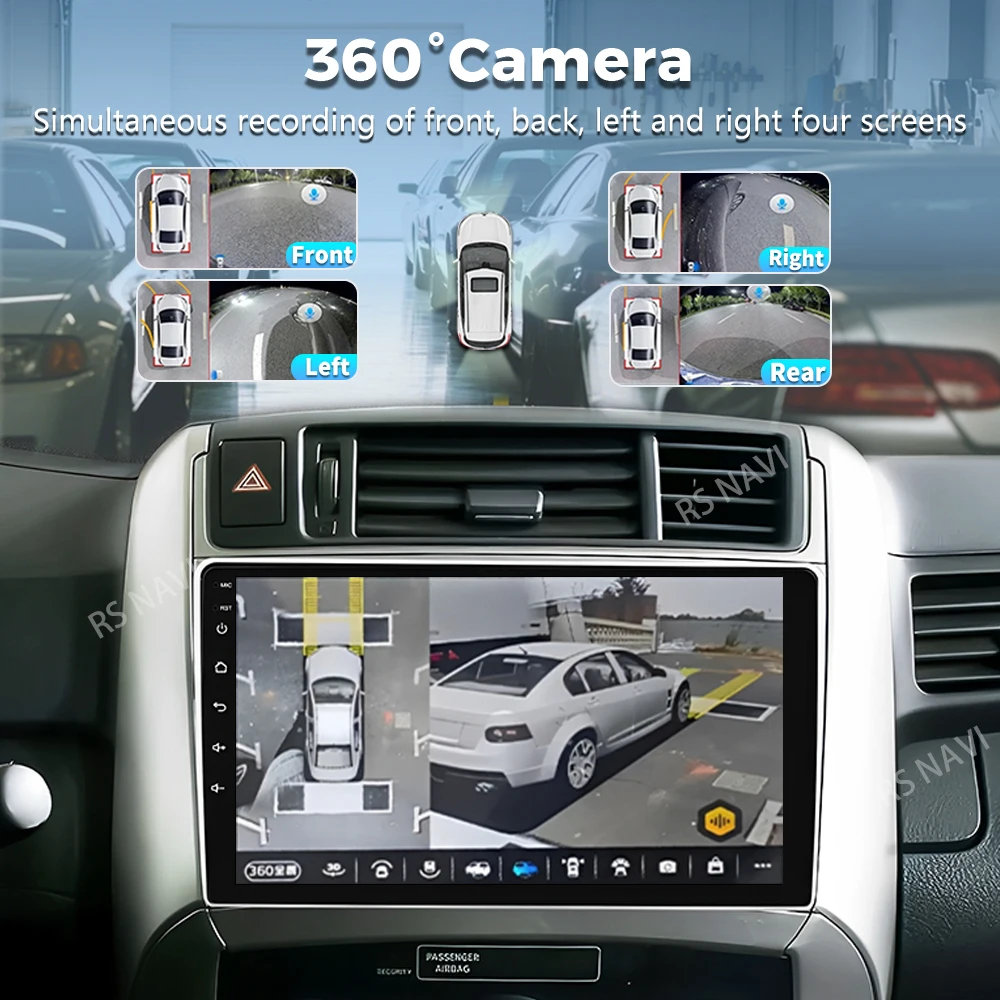 Android 15 For Toyota Verso R20 2010-2013 2014-2016 Carplay Car Radio Multimedia Player GPS Navigation Head Unit 2din Stereo DSP