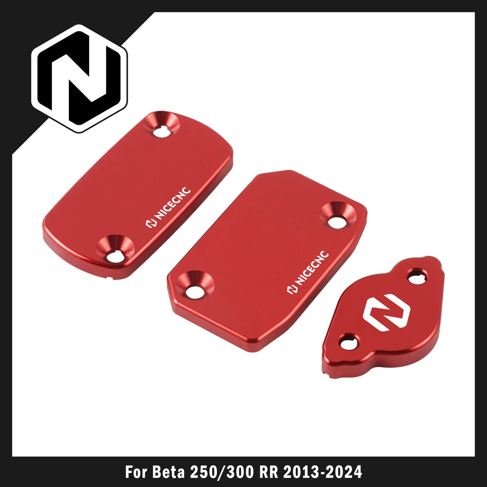 NICECNC For Beta RR 300 RR 250 2013-2024 Xtrainer 300 2015-2024 Brake Clutch Reservoir Cap RR 350 RR 400 RR 450 RR 498 RR 500