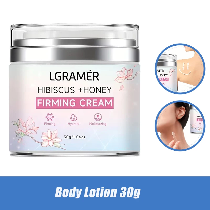 

LGRAMER Body Hydration Moisturizing Body Milk 30g Burst of Water Moisturizing Non-sticky Travel Portable Pack Repair Dryness