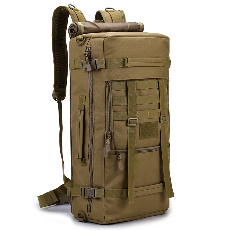 Luggage Bag Tactical Men 50L Backpack Multi-purpose Outdoor Hunting Rucksacks Shoulder Bag Men's Messenger Bags