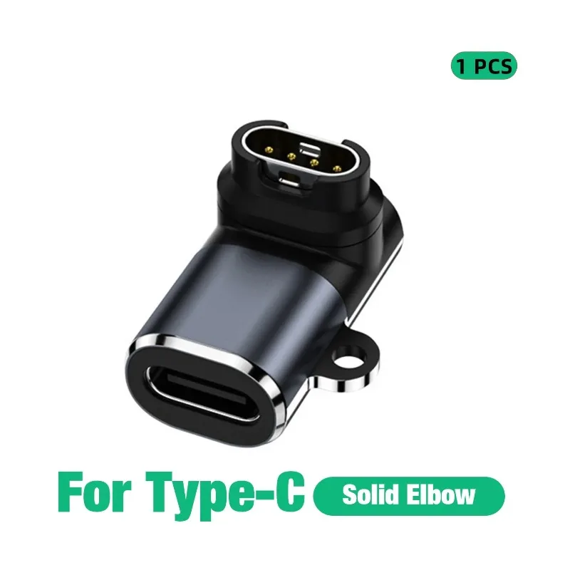 For Garmin Type C USB Port To 4pin Watch Charging Converter Charger Power Adapter Connector
