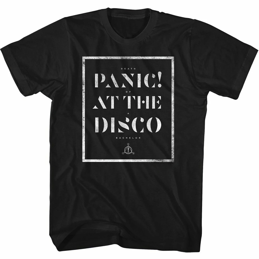 Panic At The Disco Death Of A Bachelor Black Adult T Shirt