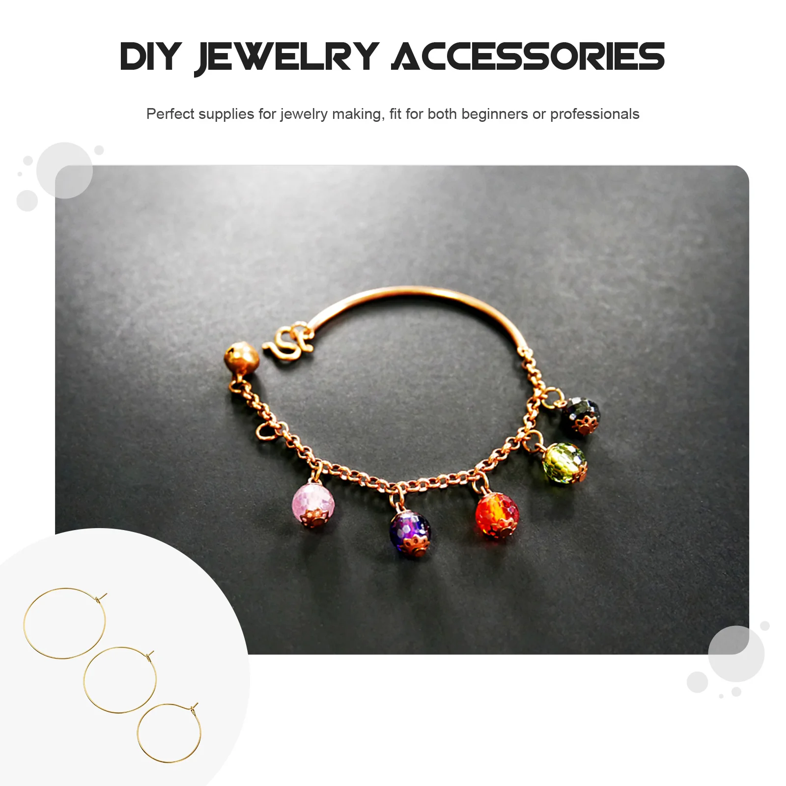 

180Pcs Earring Findings DIY Earring Making Supplies Jewelry Craft Kit for Handmade Earrings Wine Glass Charms and Beading