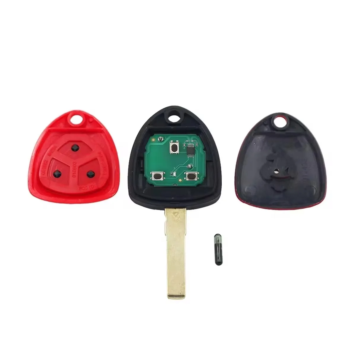 Sunshine car key For Ferrari 458 Ltalia California 599 GTB Fiorano FF 3 buttons 434Mhz ID48 Chip Remote Smart Replacement