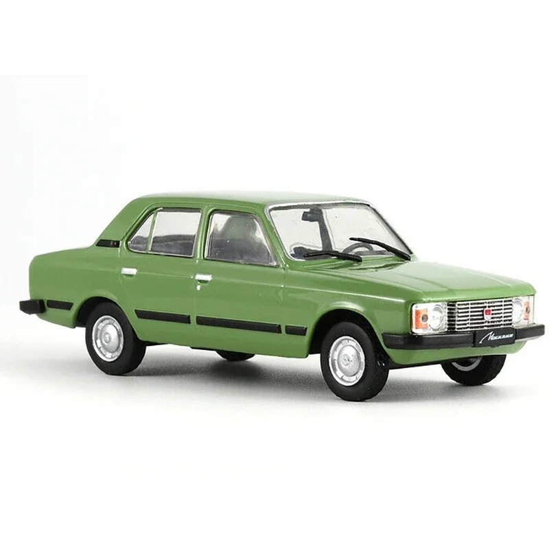 In Stock 1:43 Ratio Die-cast Alloy Moskvich Russian Car Model Collection Ornaments Gifts Children's Toys