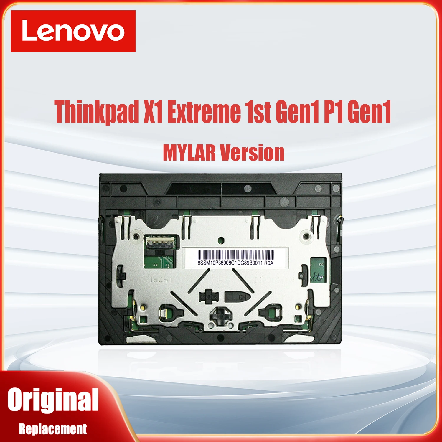 Lenovo X1 Extreme P1 Gen1 Gen2 Mylar(Not Glass) Touchpad Clickpad Trackpad 01LX660 01LX661 SM10P36008 SM10P36009 SM10P36010