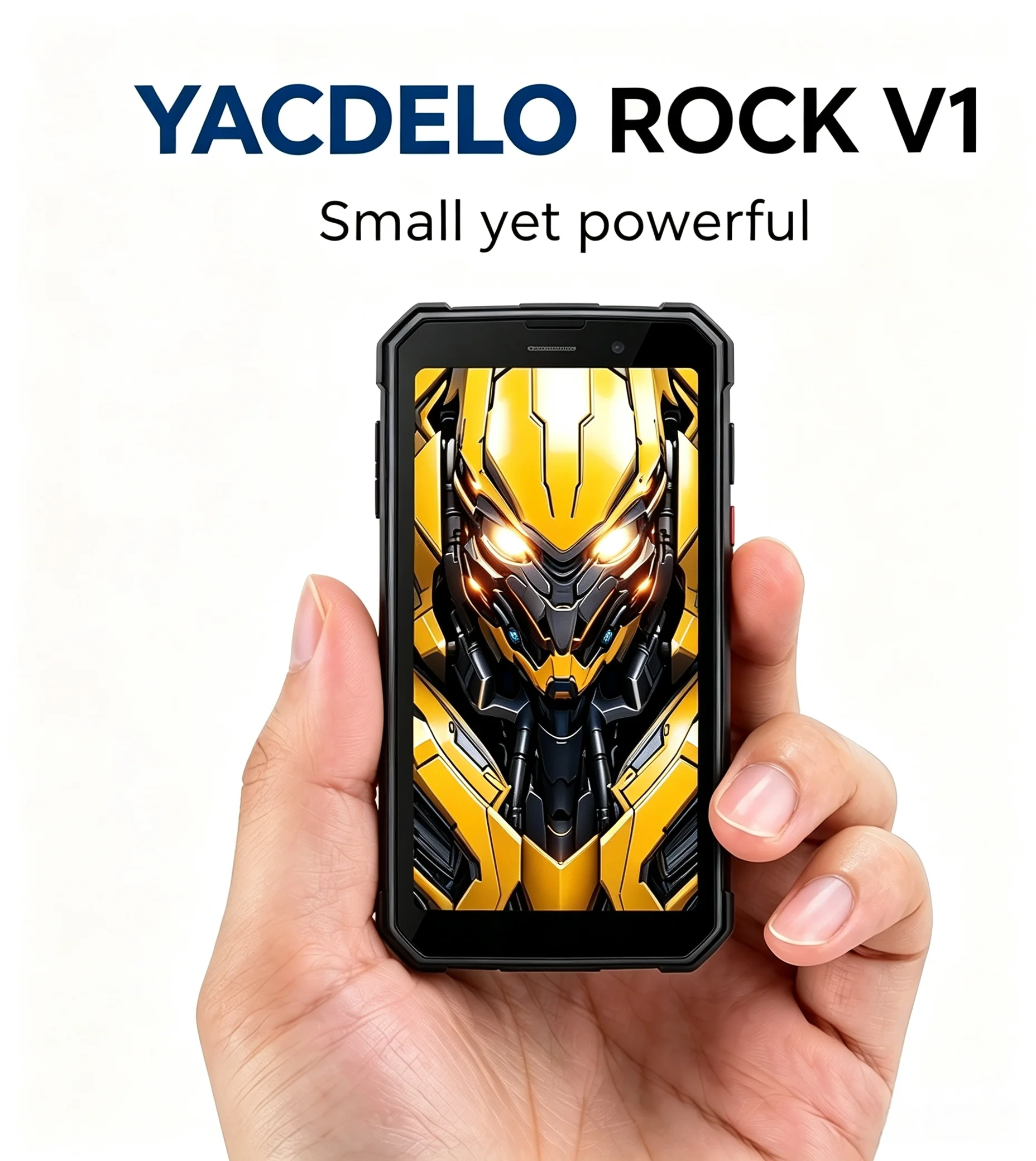 YACDELO ROCK V1 Mini Rugged Phone Compact Size 4.96