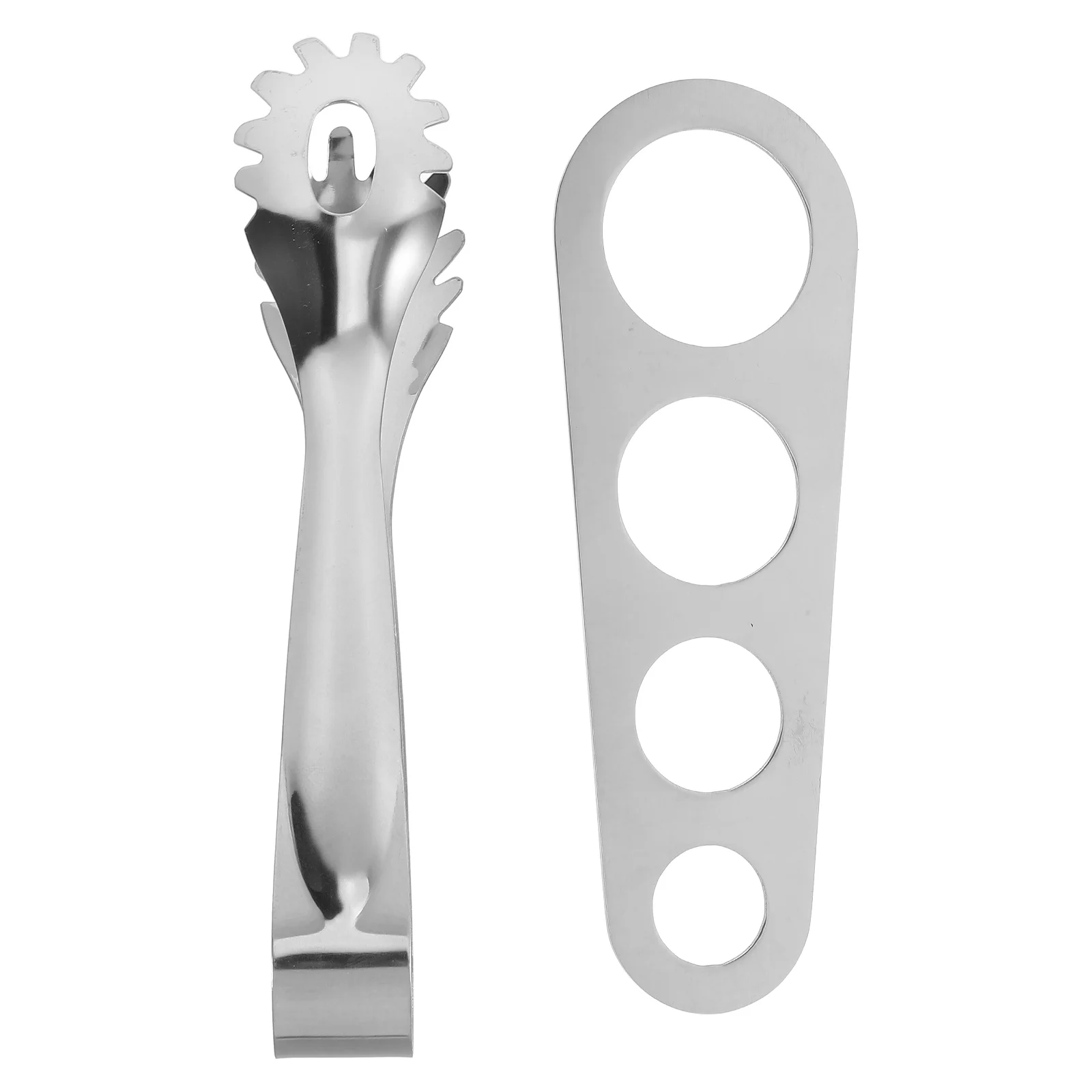 

Spaghetti Serving Set Stainless Steel Pasta Tongs and Measuring Spoon for Noodle Portions Easy Grip Ergonomic Handle Kitchen