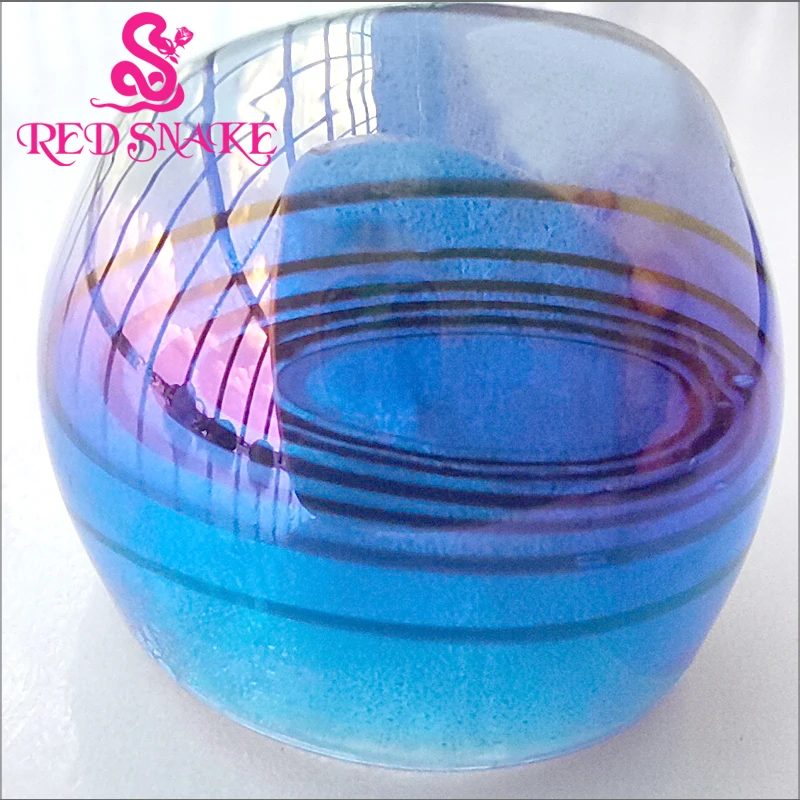 

2 PCS RED SNAKE Brand Fashion Ring Handmade Murano Glass Multifarious Rings RSMG0000#315