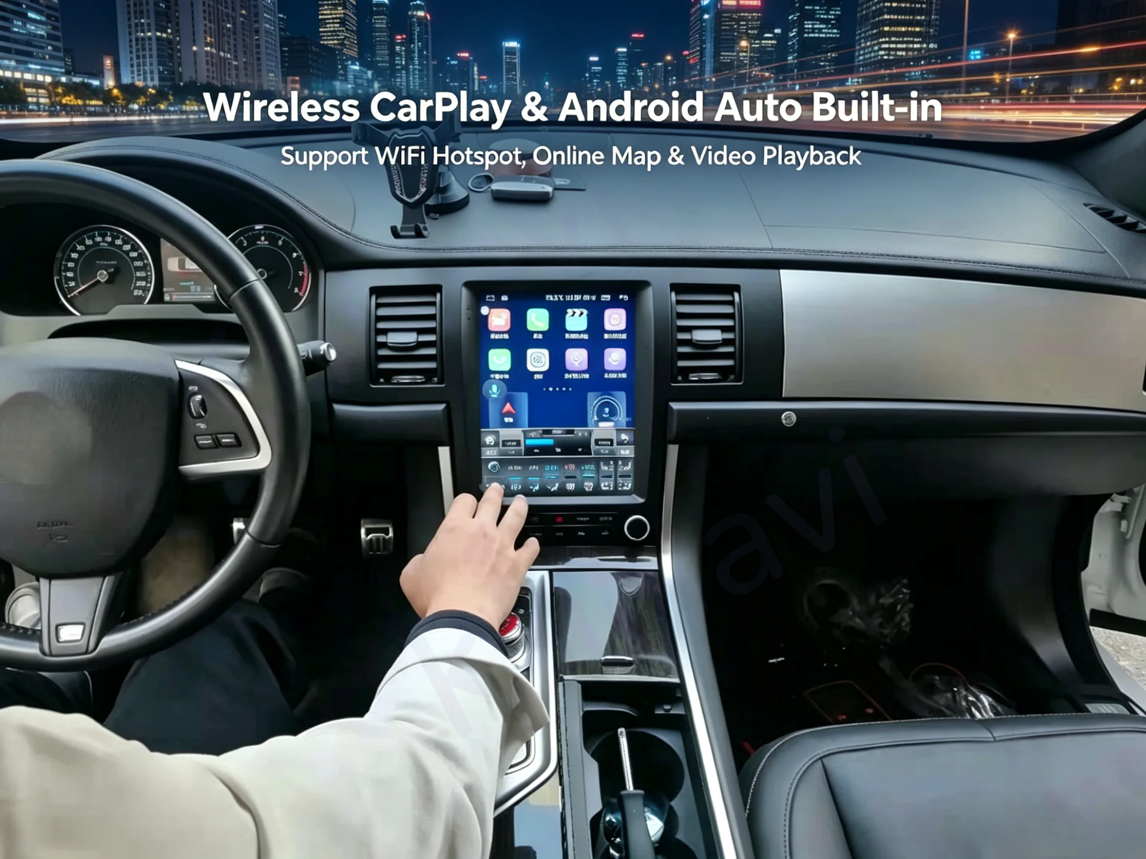 For Jaguar XF X250 2004-2015 Android 13 Car Radio Multimedia Players DVD Auto GPS Navigation Carplay 2Din Head Unit