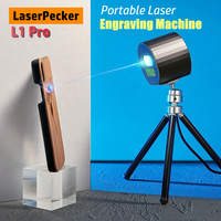 LaserPecker L1 Pro Desktop Laser Engraving Machine Portable Laser Etcher Mini Wood/Paper/Plastic/Leather DIY Engraving Machine