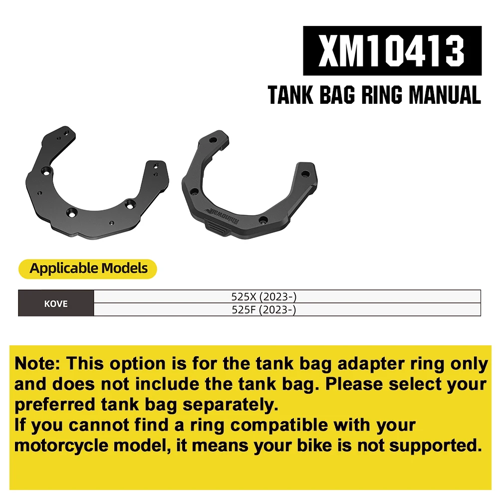Rhinowalk Motorfiets Tank Tas Magnetische Quick Release 6.5L Motor Bagage Met Regenhoes VOOR BMW KTM Beneli HONDA CFMOTO DUCATI